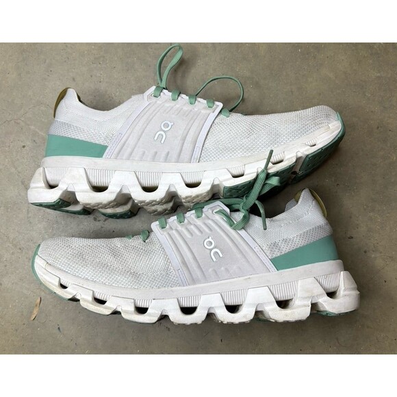 On Cloud Cloudswift 3 Mens Size 8.5M Running Shoes Sneakers White Sage Green main image 5
